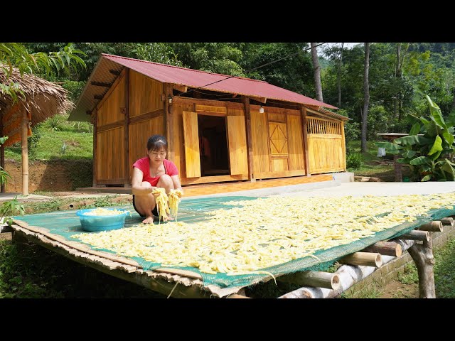 Harvest Bamboo Shoots - How To Process and Preserve Bamboo Shoots || My Bushcraft / Nhất