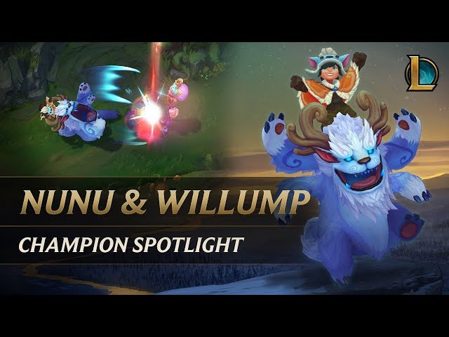 Nunu & Willump Champion Spotlight | Gameplay - League of Legends