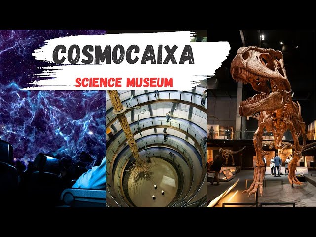 Exploring CosmoCaixa Barcelona: A Science Adventure 🇪🇸🇮🇳 | HD (March 2024) | Barcelona, Spain
