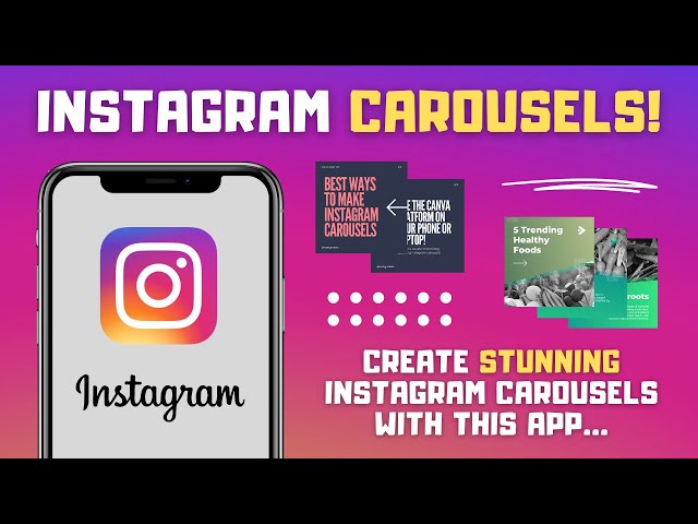 How to Create Stunning Instagram Carousels! | Easy Tutorial (2024)