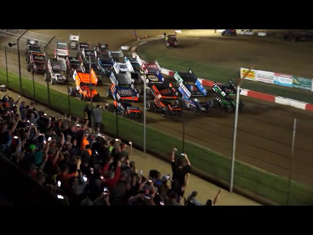 World of Outlaws NOS Energy Drink Sprint Cars | Atomic Speedway | May 27th, 2023 | HIGHLIGHTS