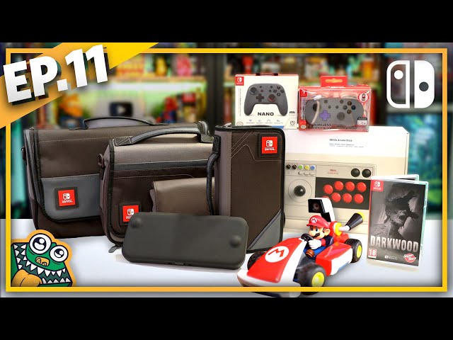 10 NEWEST Nintendo Switch Accessories - List and Overview - HAULED Ep.11