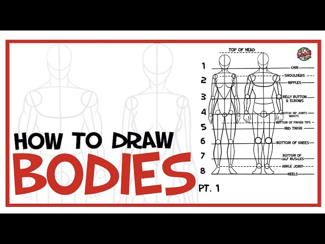 How To Draw Bodies Pt.1  CARTOONING 101 #11