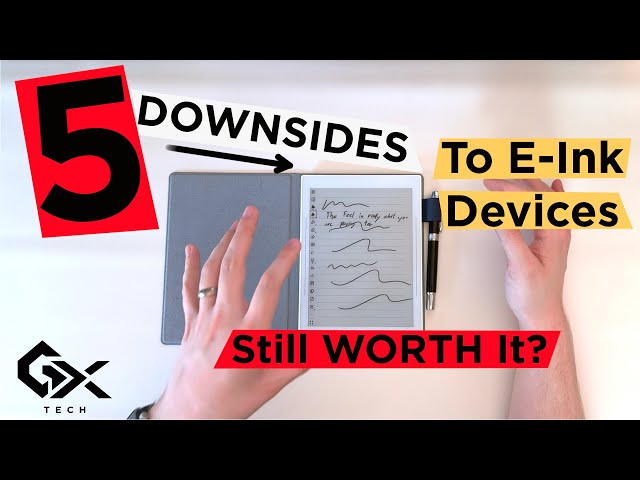 The 5 BIGGEST Downsides of the Supernote A6X2 Nomad (And E-Ink)