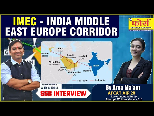 IMEC India Middle East Europe Corridor | G 20