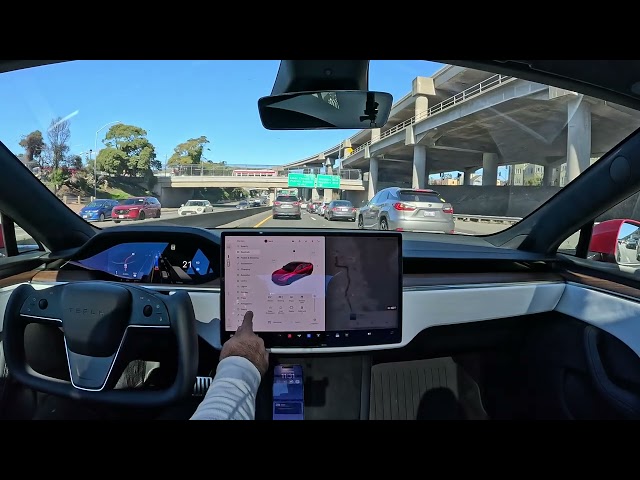 Raw 1x: Tesla FSD Beta 12.1.2 Drives from SFO to Tesla San Francisco with 0 Interventions