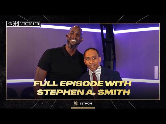 Stephen A. Smith Unfiltered On Going Too Far, Being Authentic, His Next Move | KG Certified