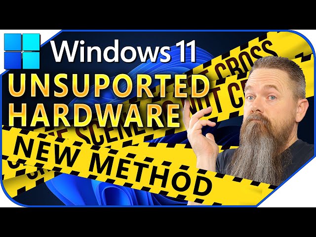 New Method For Windows 11 Unsupported PCs (Easiest Yet)