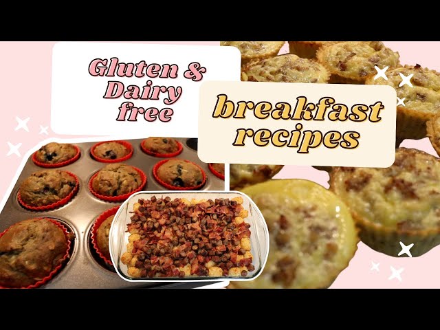 Gluten and dairy free breakfast recipes for the whole family