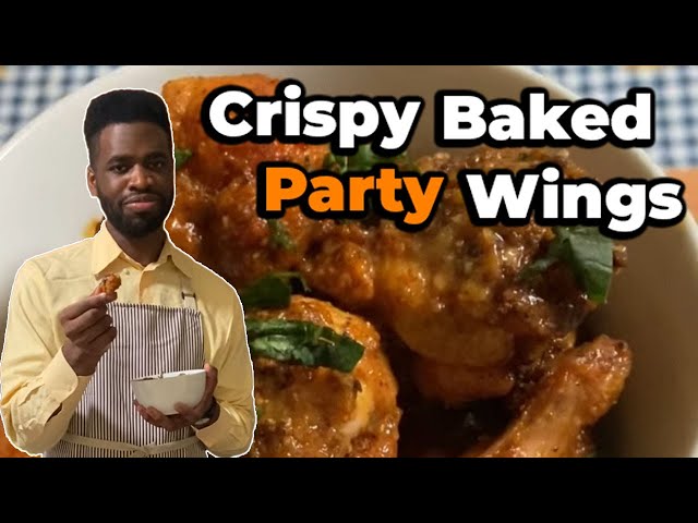 Crispy Baked "Party" Wings !