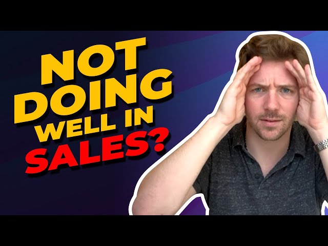Not doing well with Sales? 3 things to Fix that