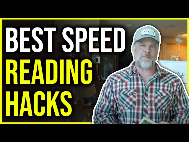 Speed Reading Hacks from a Memory Champion
