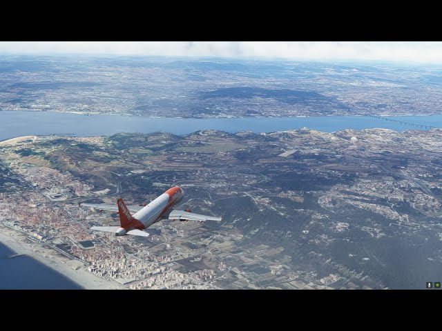 Lisbon Gusty landing | Fenix a320 V2  | MSFS | Vatsim
