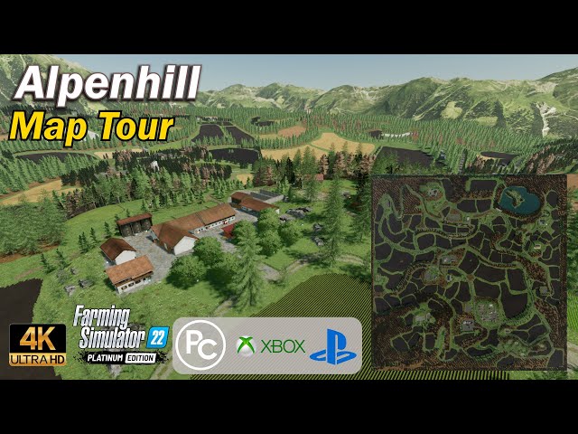 Alpenhill | Map Tour | Farming Simulator 22
