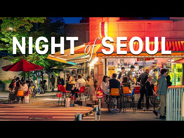The Sounds of the Seoul City | Ambience for Relaxing and Study 4K