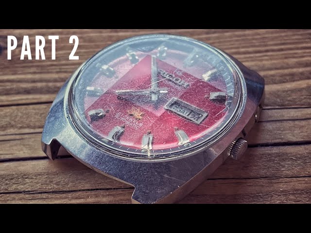Ricoh Watch Restoration Part 2 - CAN I PUT THIS BACK TOGETHER?