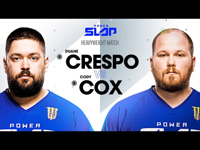 Power Slap 2: Duane Crespo vs Cody Cox | FULL MATCH