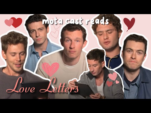 masters of the air casts reads love letters from the 40s