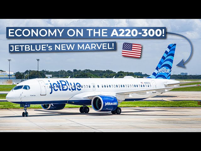 TRIPREPORT | JetBlue (ECONOMY) | Airbus A220-300 | Tampa - Boston