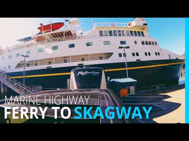 🚢61 FEET ON THE FERRY? HAINES TO SKAGWAY // RV ALASKA