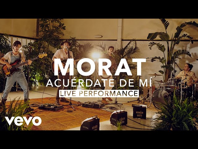Morat - Acuérdate De Mí (Live) | Vevo X
