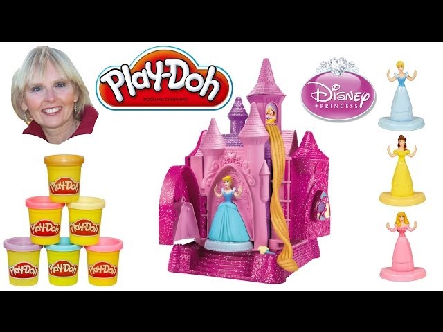♥♥ Play-Doh Disney Prettiest Princess Castle
