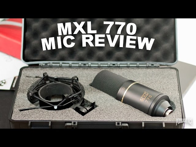 MXL-770 Condenser Mic Review / Test