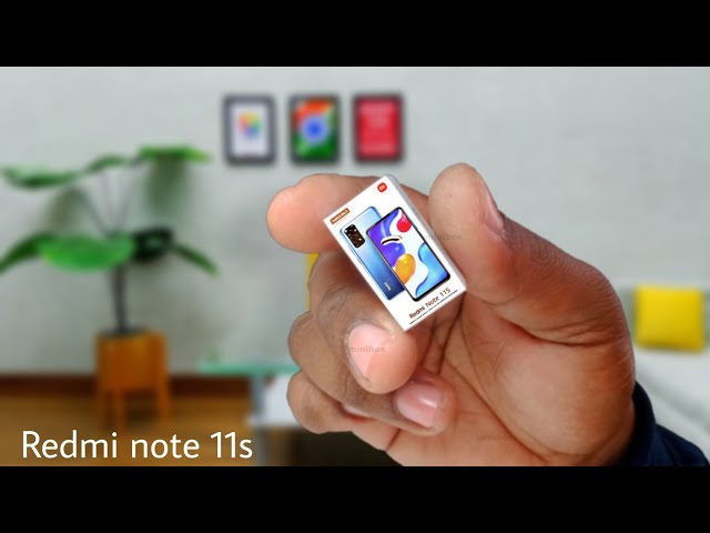 Redmi note 11S miniphone unboxing part 14