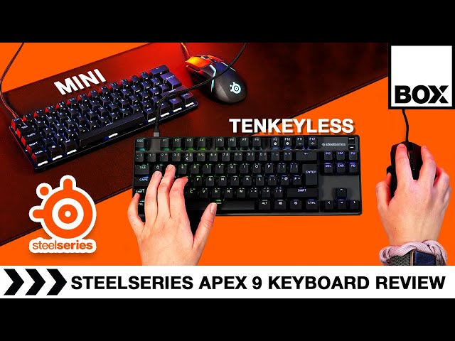 Steelseries Apex 9 Gaming Keyboard Review | TKL & Mini | UK Layout