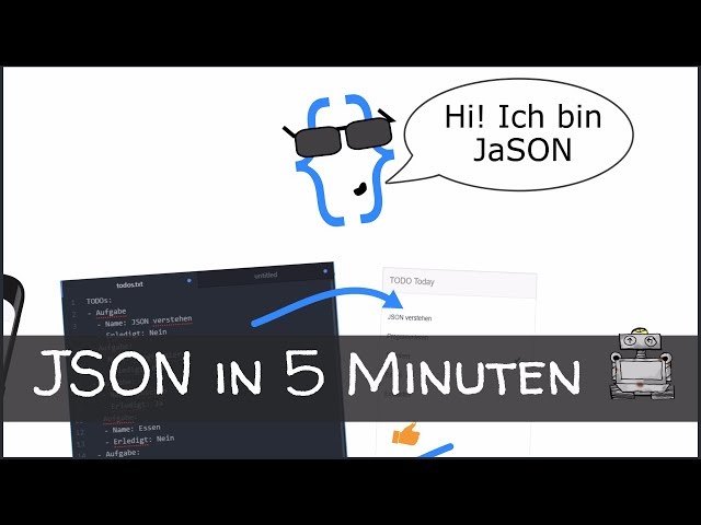 JSON in 5 Minuten - Was ist JSON? So lernst Du es schnell & einfach