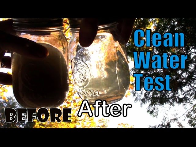 Survival- Turning Mud into Clean Drinking Water