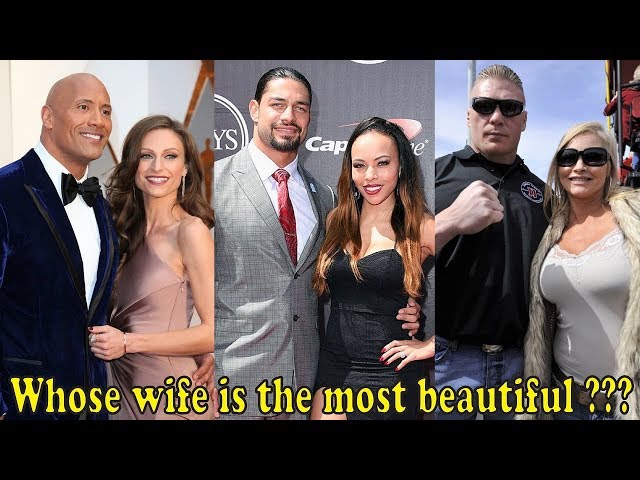 WWE Wrestler Beautiful Wife  WWE Wrestler Spouse In Real Life