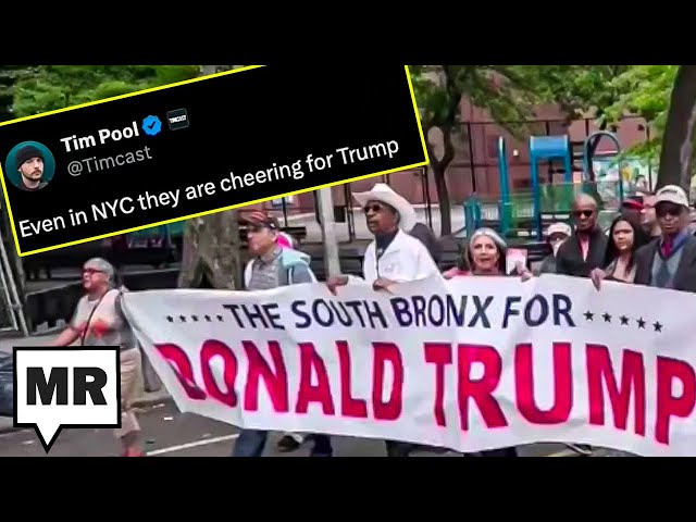 Tim Pool FOOLED By Trump NYC Crowd Size