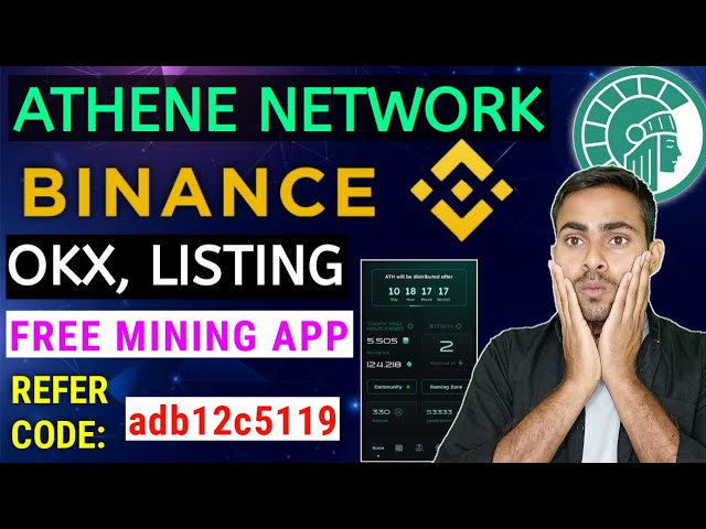 Athene Network Binance,OKX Listing || Athene Free Mining App || Crypto Mining App || Athene Mining