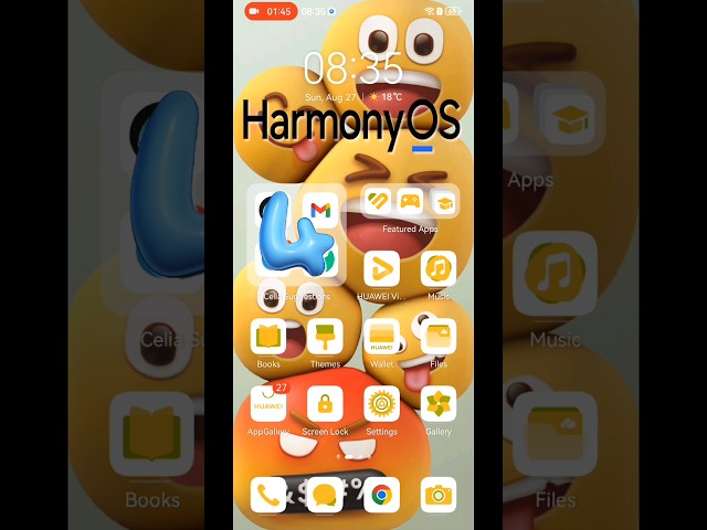 HarmonyOS 4 Brings Material You 🔥