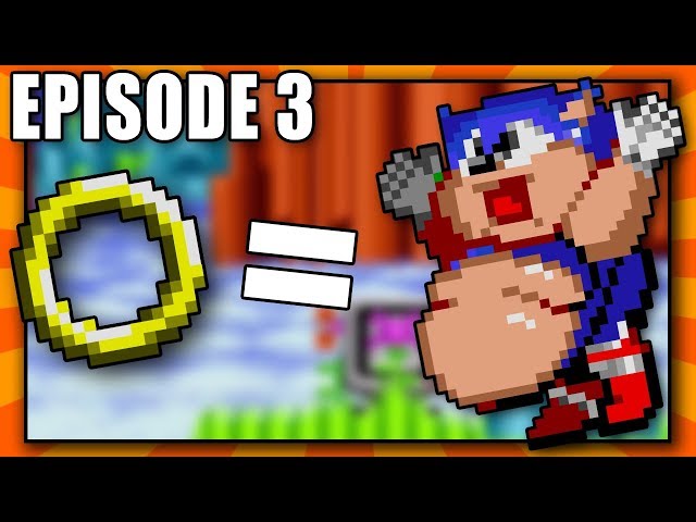Sonic, but rings make him FAT! - Episode 3 (Hilarious Rom Hack)
