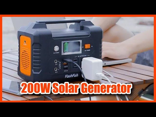 200W FlashFish Portable Solar Generator Teardown Review [Tagalog w/english subs]