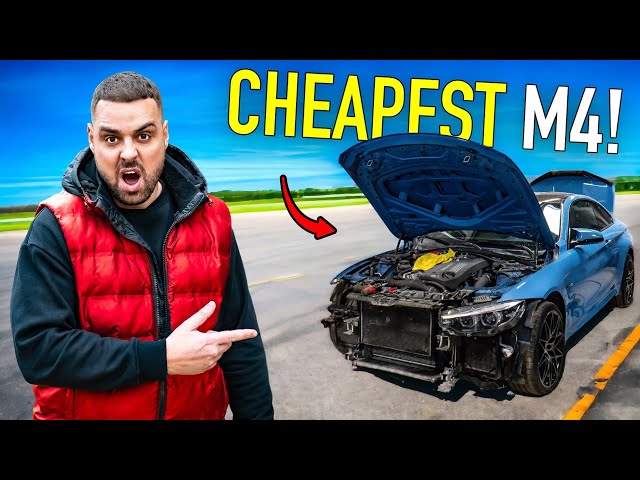REBUILDING THE CHEAPEST BMW M4 COMPETITION IN THE UK!