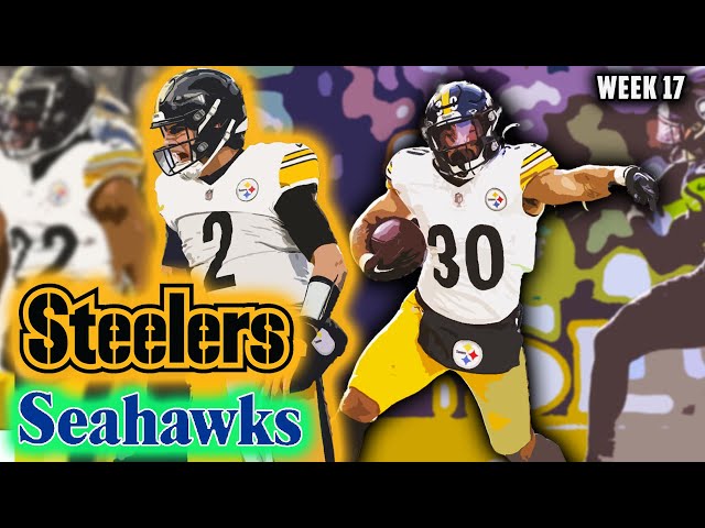Najee Harris & Mason Rudolph Conquer! Steelers vs Seahawks Week 17 Highlights | 5 Star Matchup