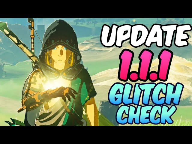 Did Update 1.1.1 fix the glitches in Zelda Tears of the Kingdom?