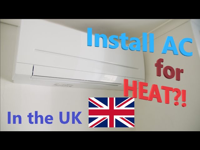 Air conditioning in an ordinary British house?! 4K HEAT PUMP