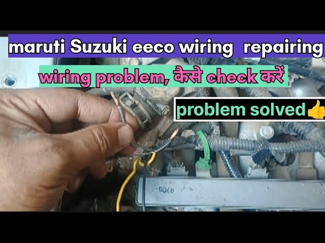 wiring problem & wiring repairing | maruti ecco | solved by #Syedcarcare #carmechanic #viralvideo BS