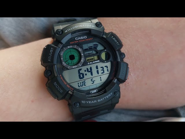Замена G-Shock? Обзор часов Casio WS-1500H-1AV