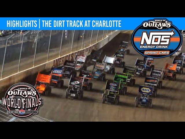 World of Outlaws NOS Energy Drink Sprint Cars. World Finals Charlotte November 5, 2022 | HIGHLIGHTS