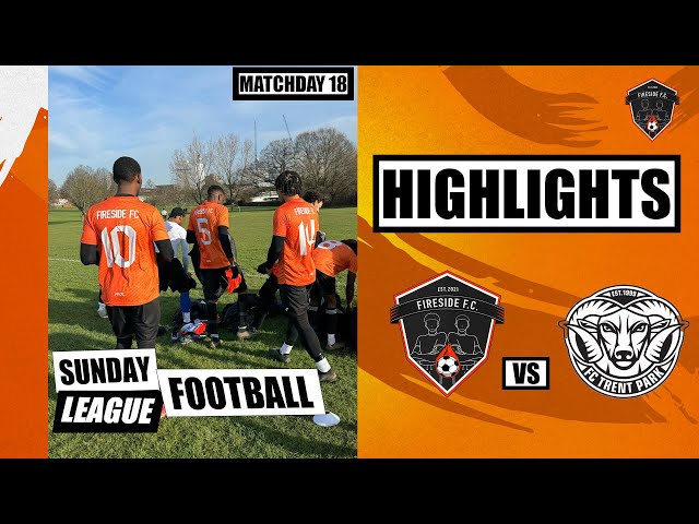 MASSIVE GAME IN THE RACE FOR PROMOTION‼️‼️ | SUNDAY LEAGUE FOOTBALL | Fireside FC va Trent Park