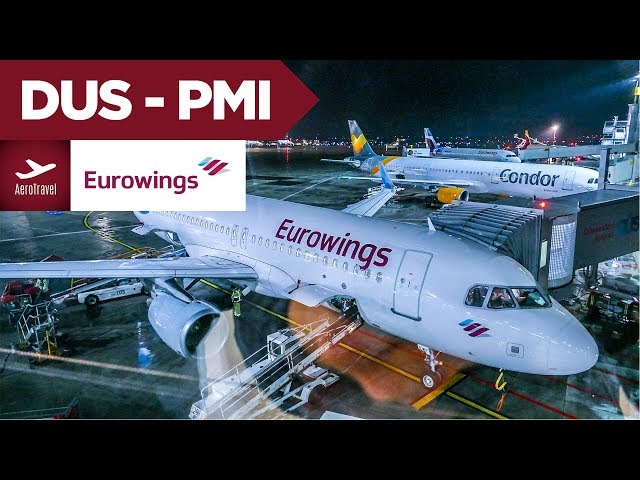 EUROWINGS SMART | TRIPREPORT | 19,99€ | DÜSSELDORF - MALLORCA | AIRBUS A320 | 4K Ultra HD