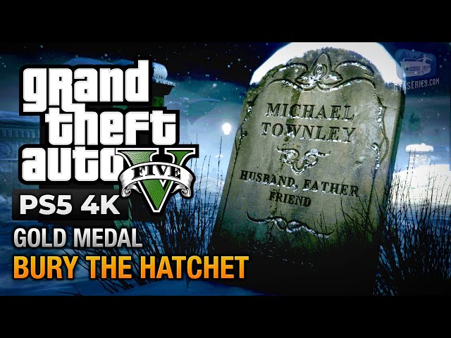 GTA 5 PS5 - Mission #56 - Bury the Hatchet [Gold Medal Guide - 4K 60fps]