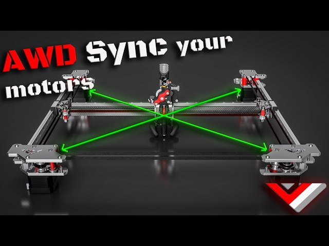 AWD motor sync -3D printer - VzBoT