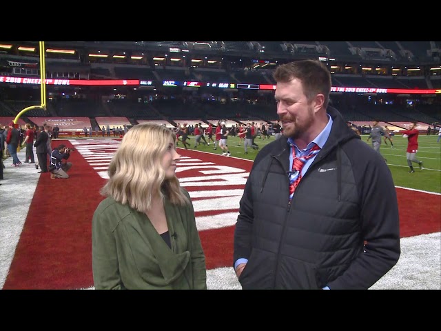 RAW: Interview with Ryan Leaf ahead of Cheez-It Bowl