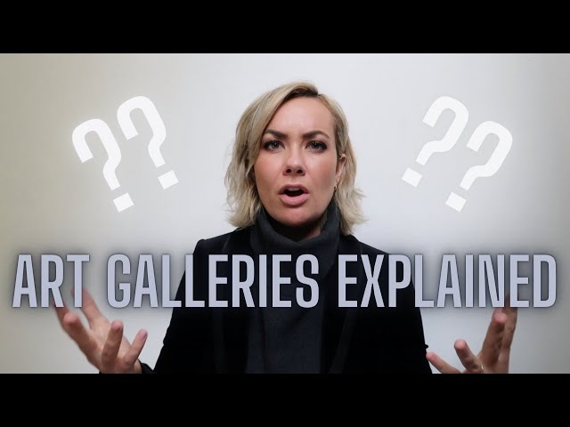 WHAT IS AN ART GALLERY?: What does an art gallery do for an artist...art galleries explained!